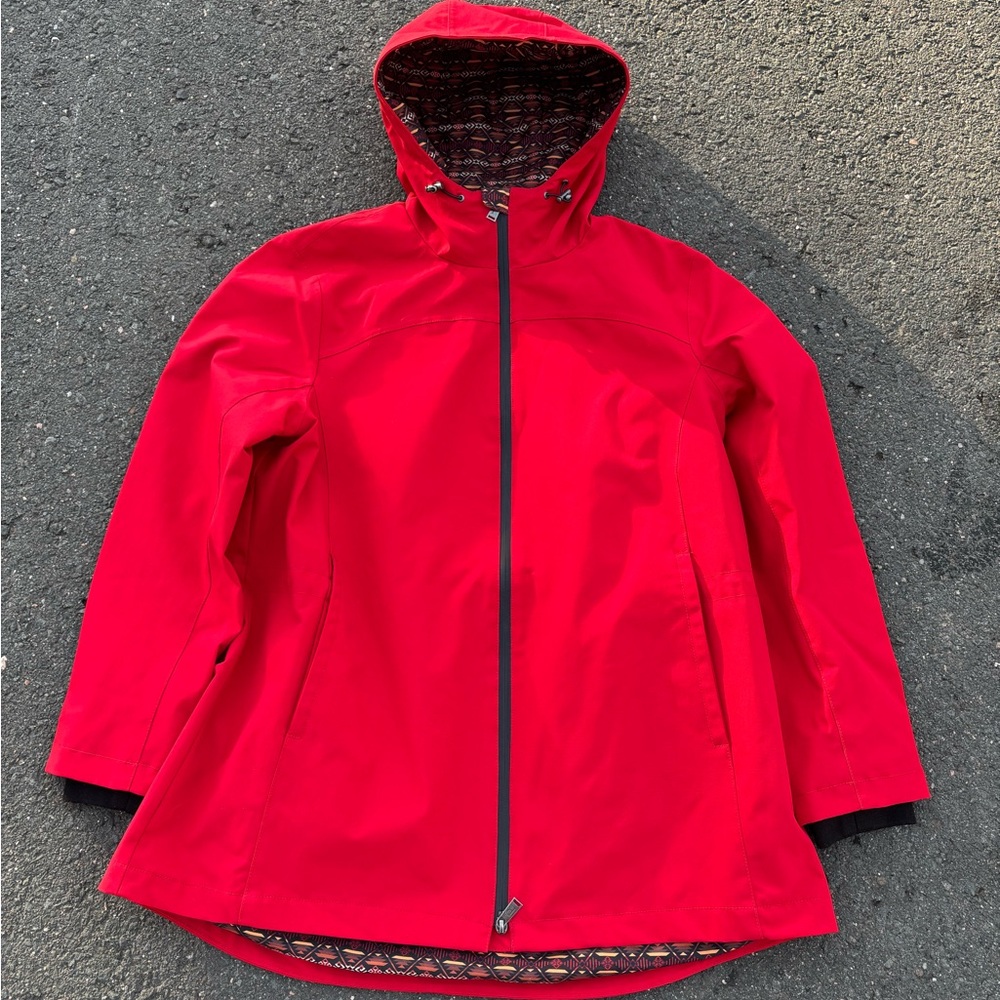 Red Aztec Pendleton Water-Proof Gorp-Core Jacket - image 2